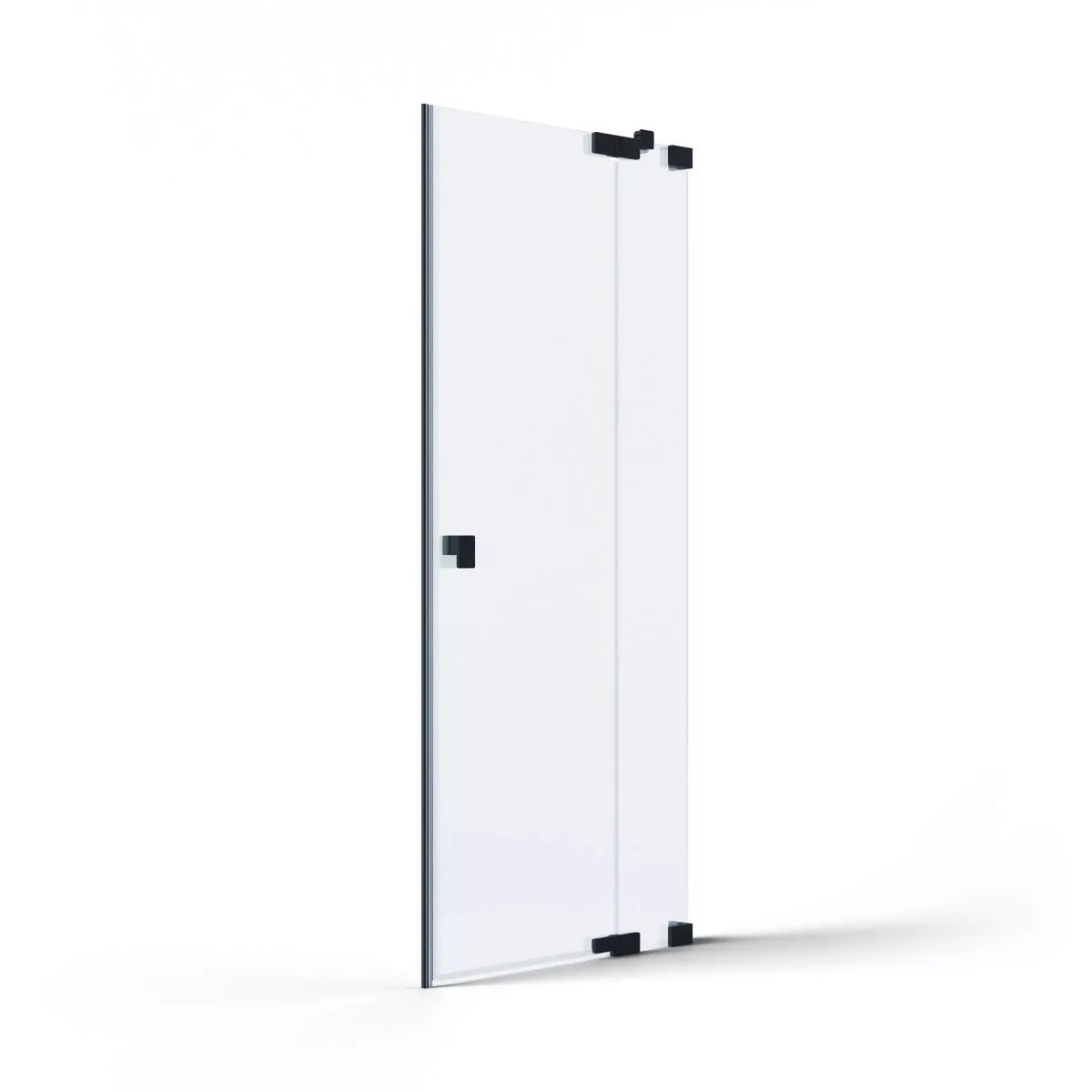 DUSCHTÜR Schwarz 80/200 cm
