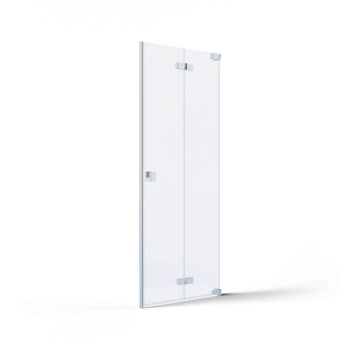 DUSCHTÜR Silberfarben 120/200 cm