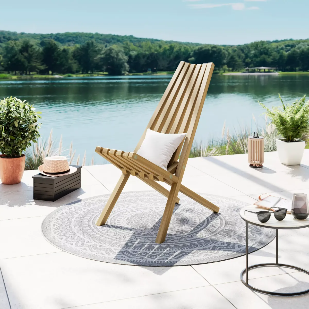 GARTEN-RELAXSESSEL Akazie