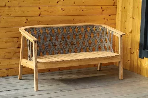 GARTENBANK 128/68/66 cm Esche