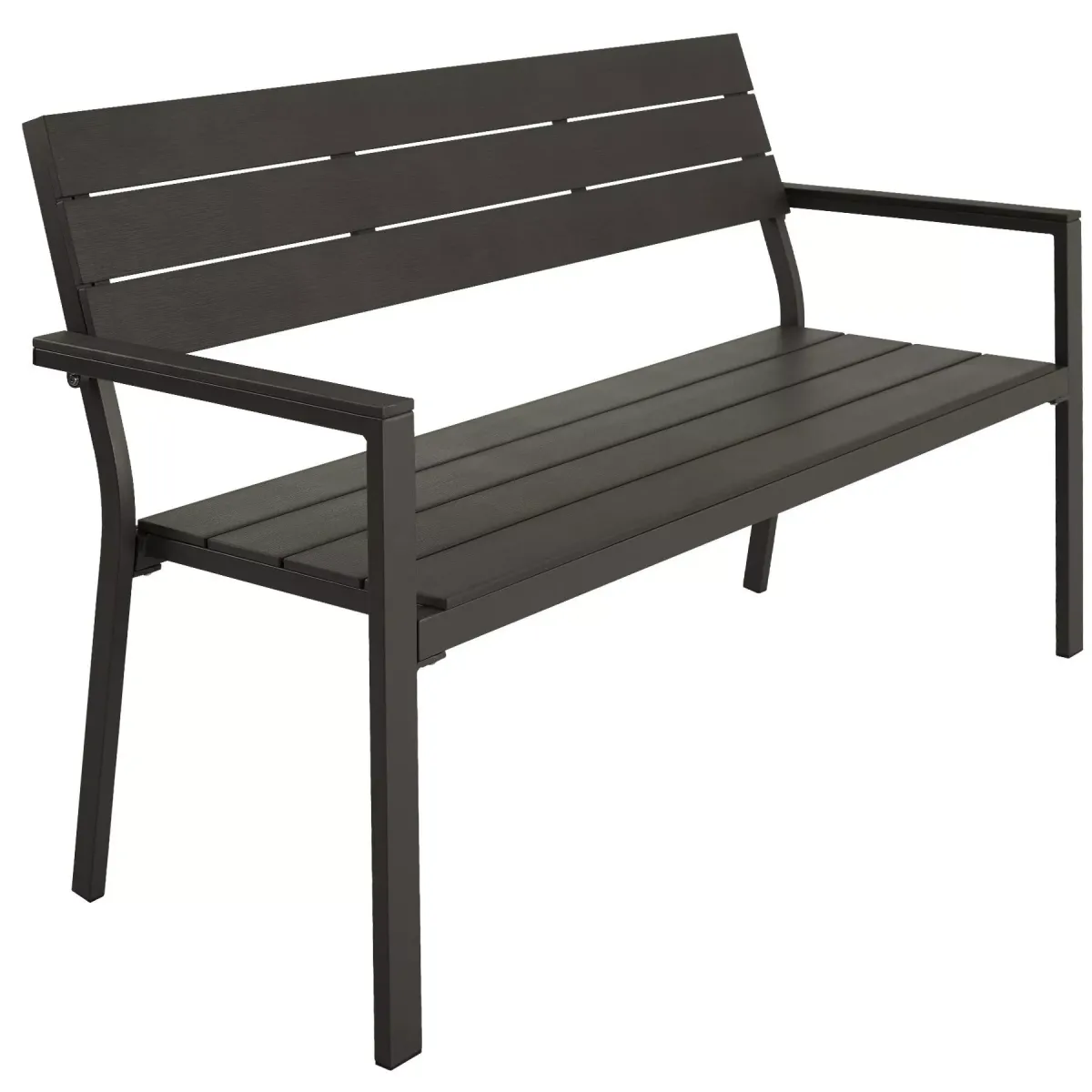 GARTENBANK Line,128 x 59 x 88 cm,dunkelgrau