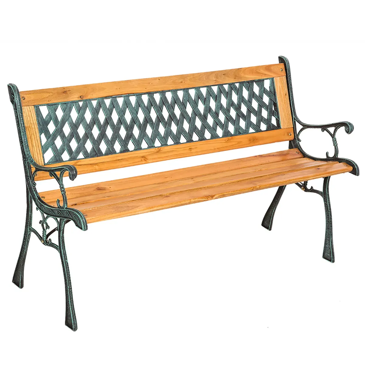 GARTENBANK Tamara,128 x 51 x 73 cm,braun