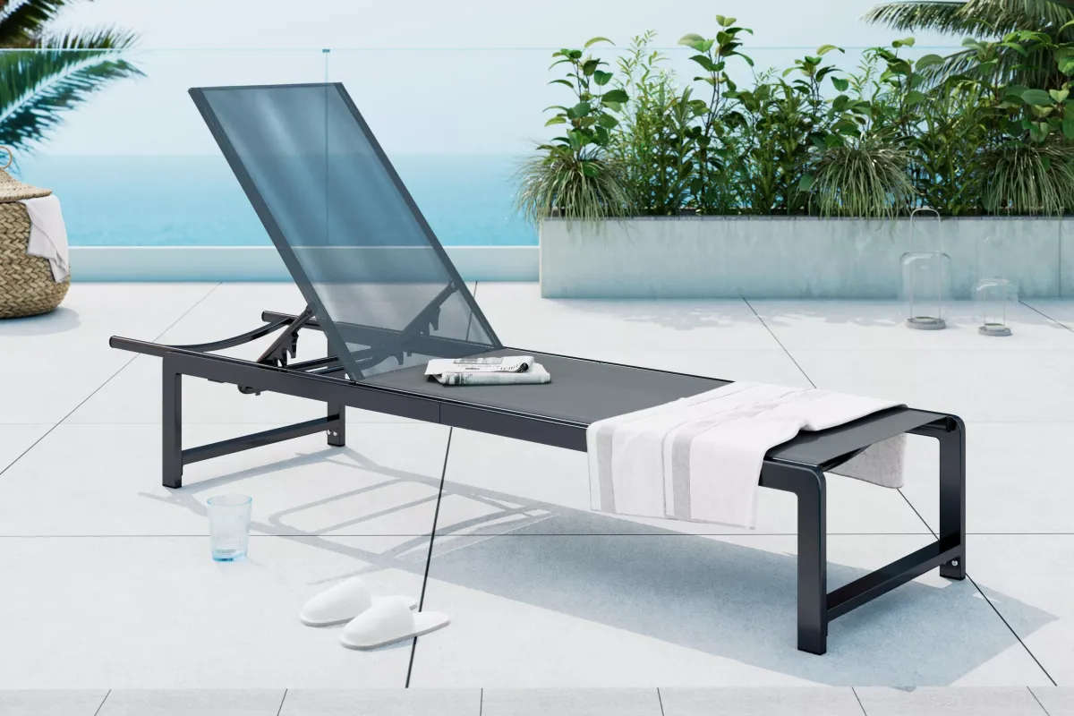 GARTENLIEGE 190/34/60 cm