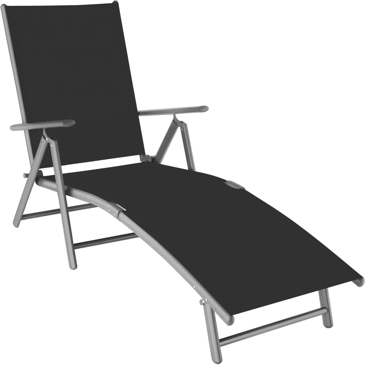 GARTENLIEGE Marisol,182 x 62 x 59 cm,dunkelgrau