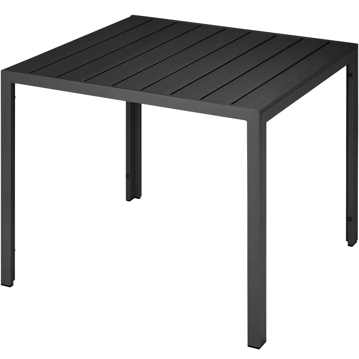 GARTENTISCH Maren,90 x 90 x 74,5 cm,schwarz
