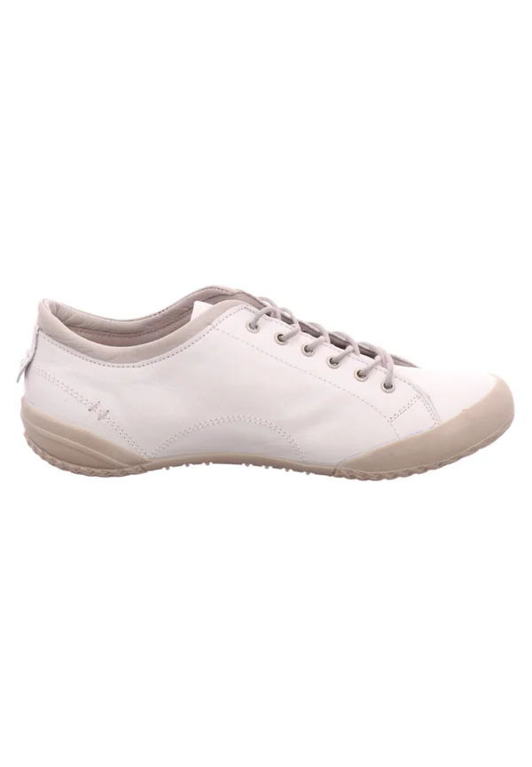 0503-ESGANO - Casual lace-ups - weiß silbergrau