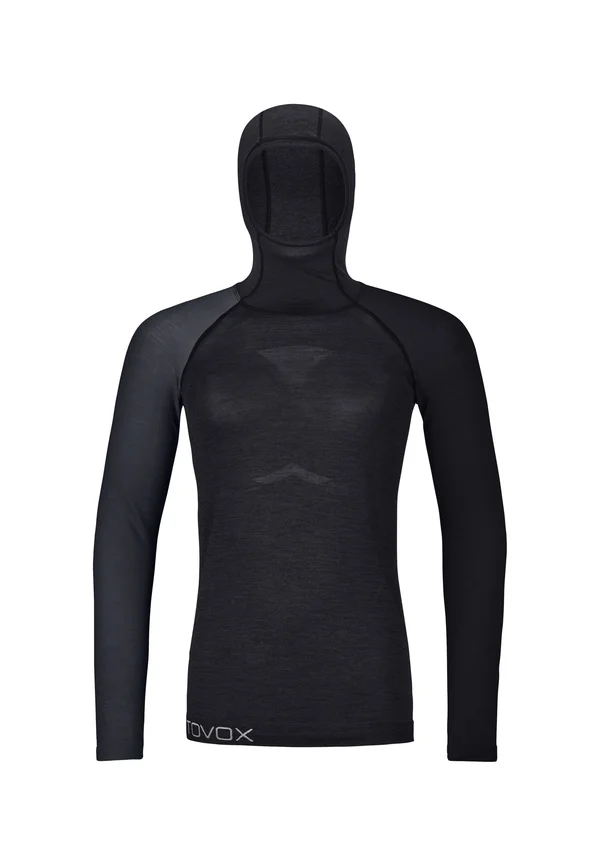 120 COMP LIGHT HOODY - Undershirt - black raven