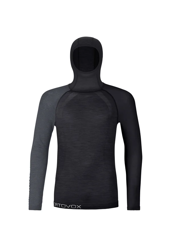 120 COMP LIGHT HOODY - Undershirt - black raven