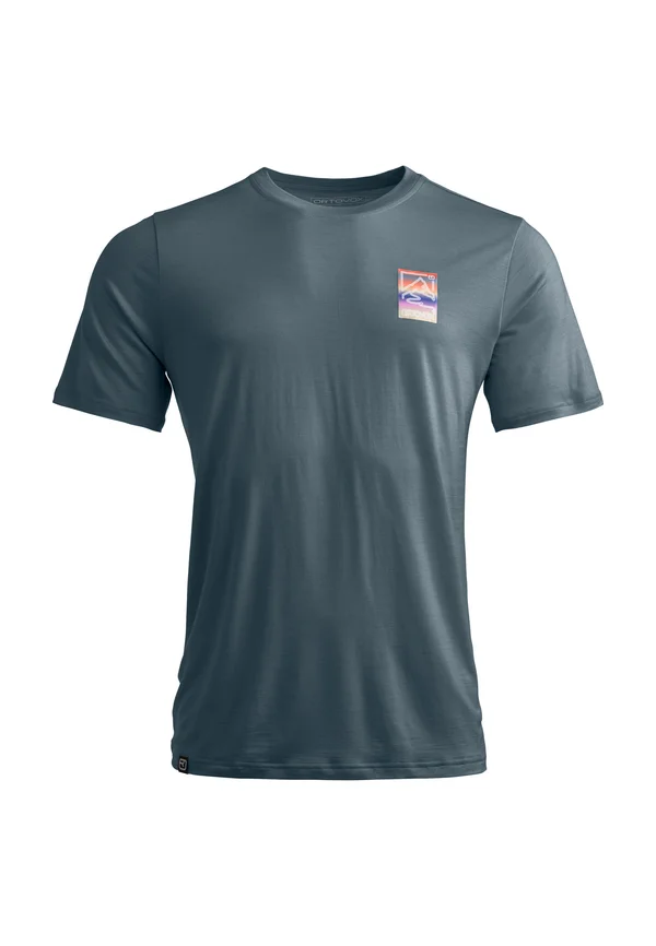 140 COOL MTN GRADIENT - Sports T-shirt - dark arctic grey