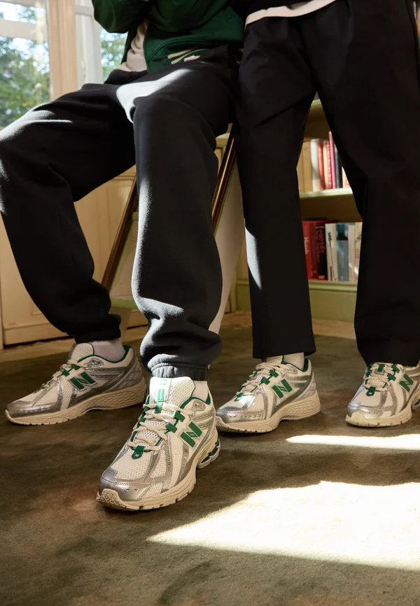 1906 UNISEX - Trainers - off white/green/ silver