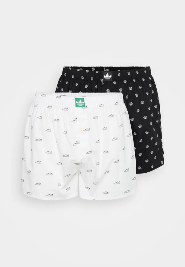 2 PACK - Boxer shorts - black/white