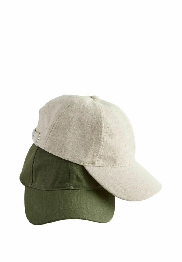 2 PACK - Cap - green ecru