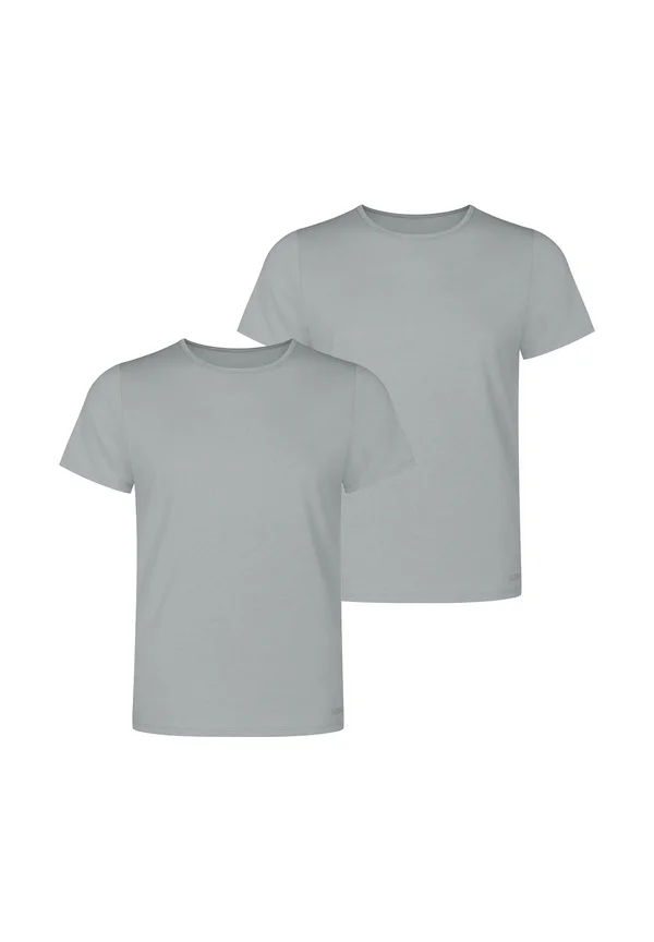 2-PACK EVER EASE O-NECK - Undershirt - silver grey