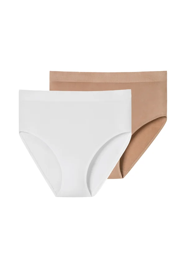 2-PACK RETRO CLASSIC SEAMLESS - Briefs - weiss/maple