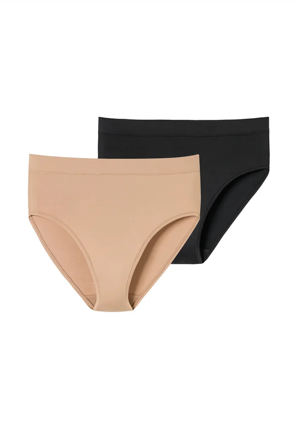 2-PACK RETRO UNIQUE MICRO - Briefs - maple schwarz
