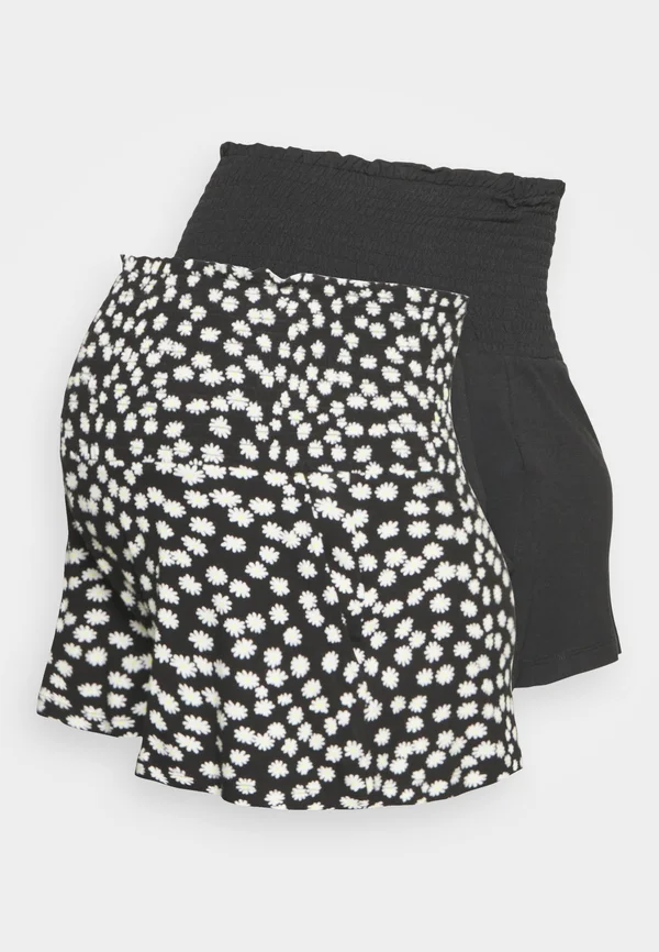 2 PACK - Shorts - black/white