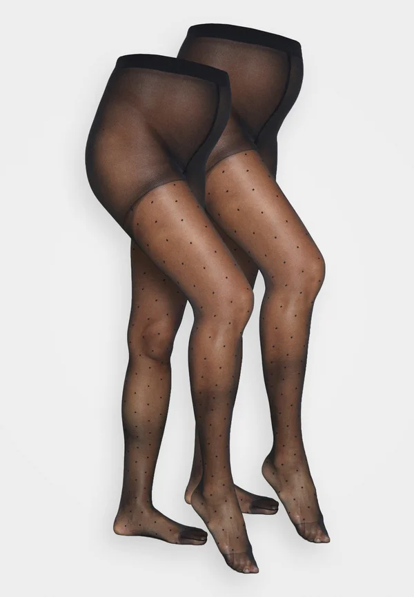 2 PACK - Tights - black