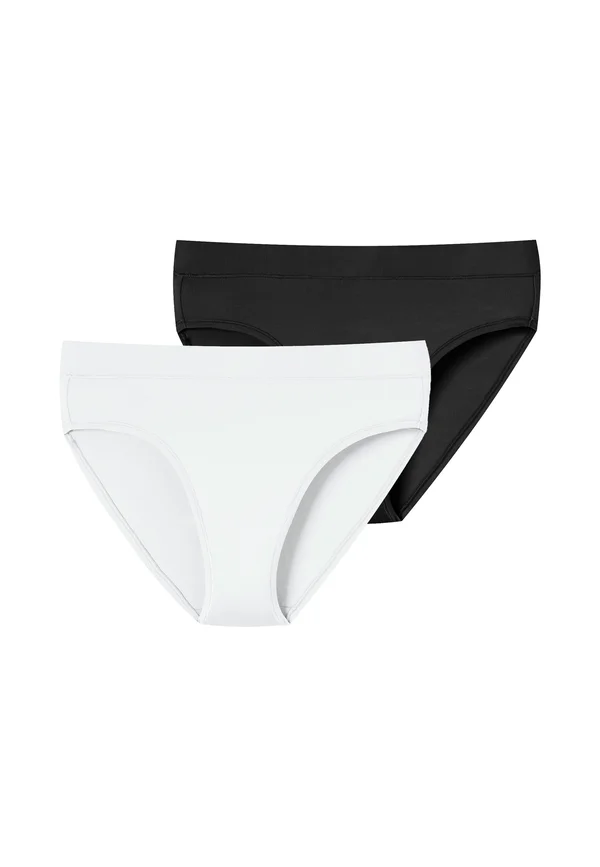 2-PACK UNIQUE MICRO - Briefs - schwarz weiss