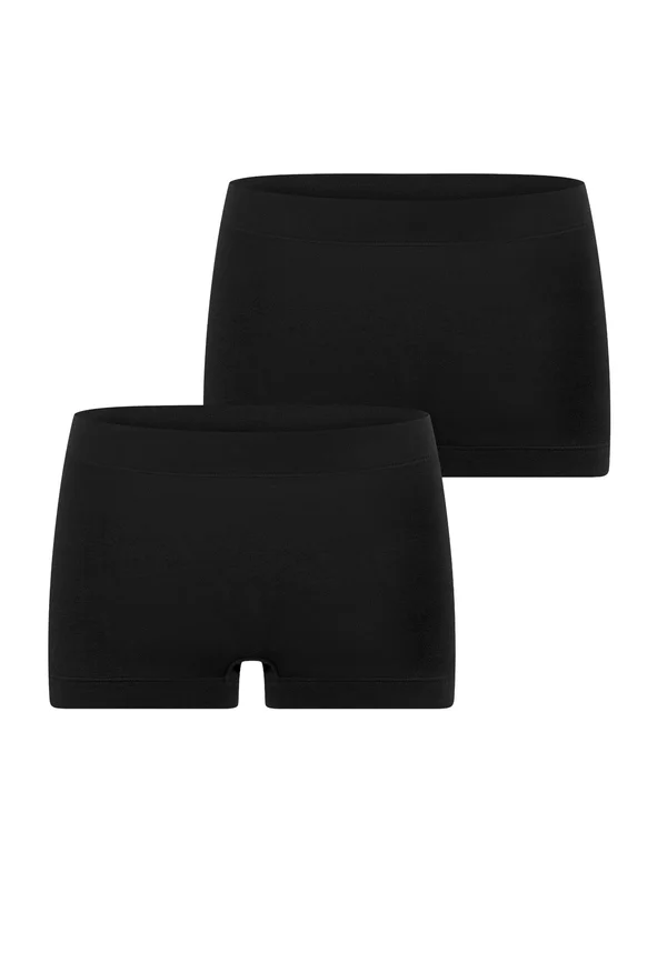 2-PACK UNIQUE  - Pants - schwarz