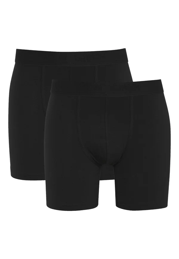 2 PACK WITH LONGER LEG - Trunks - black