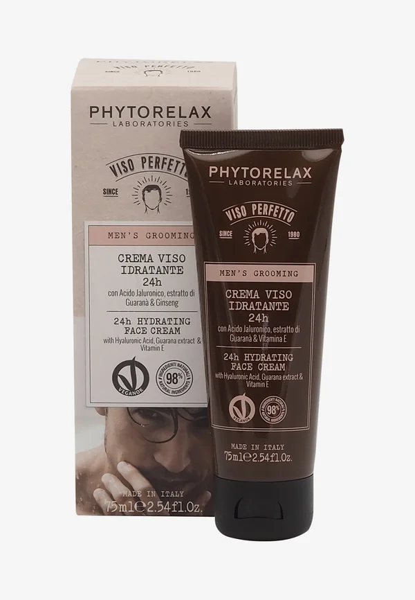 24H HYDRATING FACE CREAM WITH HYALURONIC ACID, GUARANA EXTRACT & VITAMIN E - VEGAN & NATURAL - Face cream