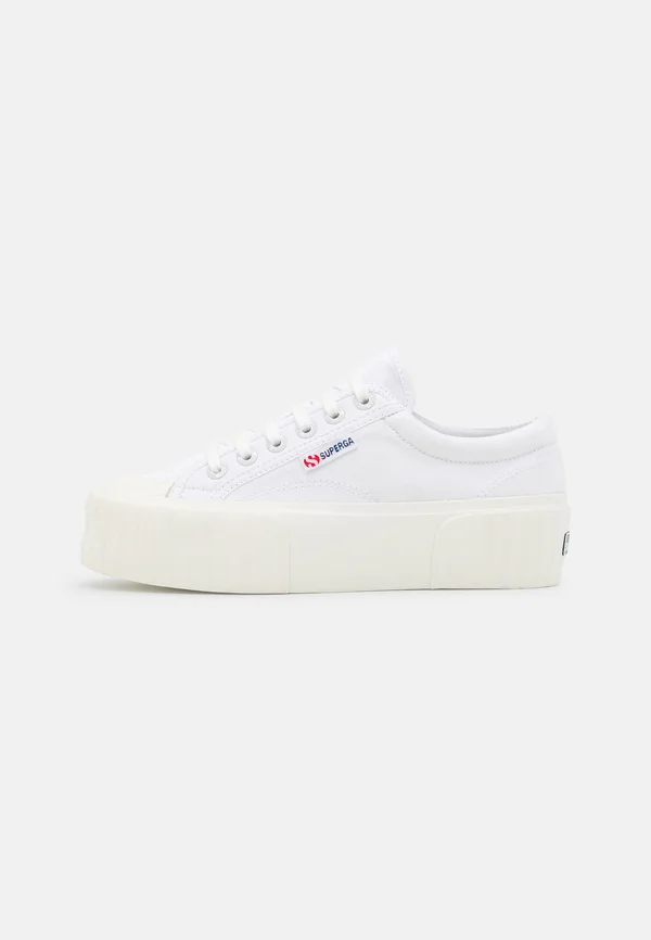 2631 STRIPE PLATFORM - Trainers - white/white avorio