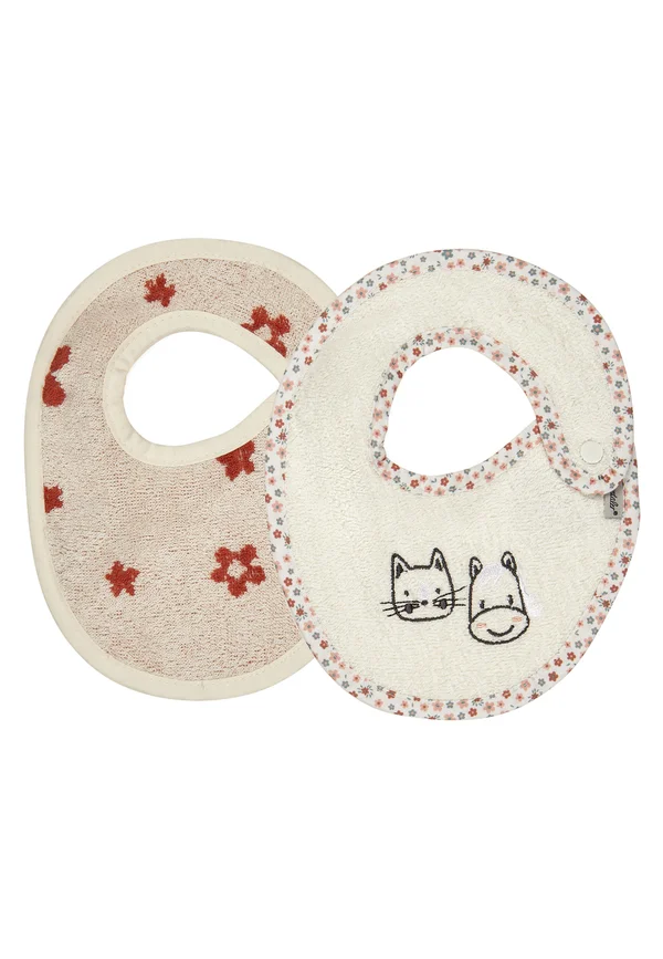 2ER PACK BAUERNHOF - Bib - ecru