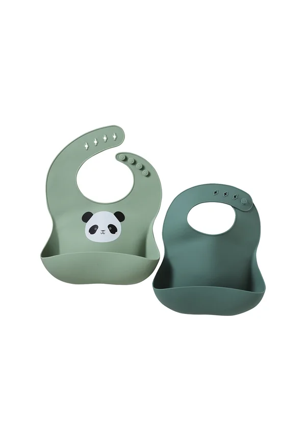 2ER-PACK - Bib - salbeigrün