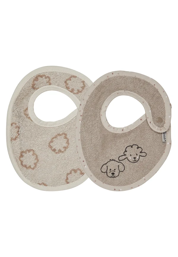 2ER PACK - Bib - sandbraun