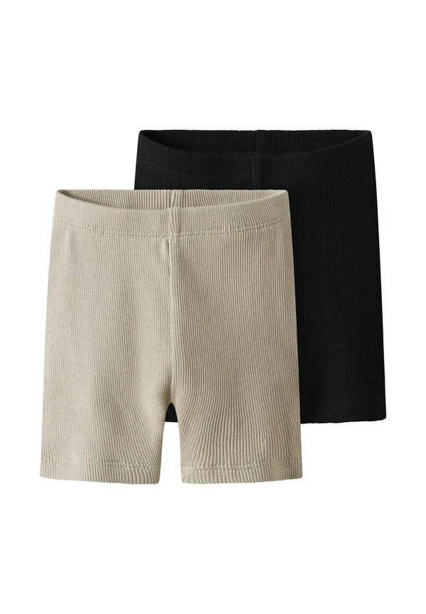 2ER-PACK BIKER - Shorts - black