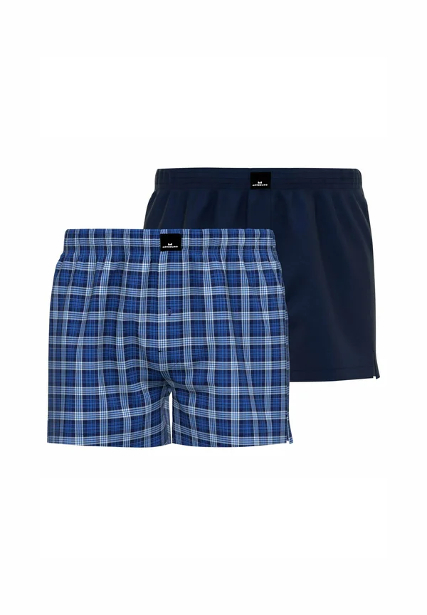 2ER PACK - Boxer shorts - blau weiß
