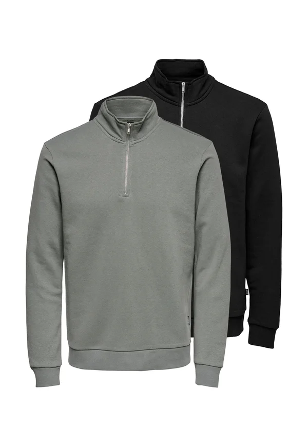 2ER PACK CERES - Sweatshirt - schwarz   grau