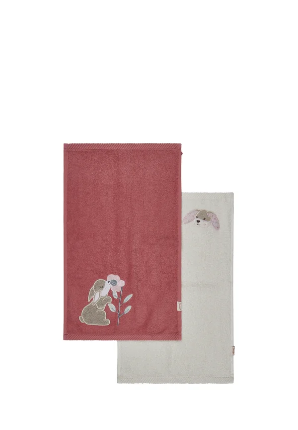 2ER-PACK HANNI - Bath towel - helles rosa