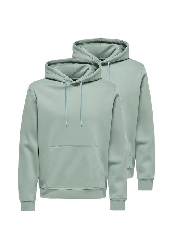 2ER PACK - Hoodie - chinois green
