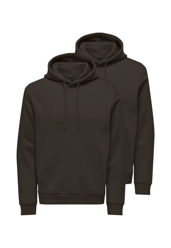 2ER PACK - Hoodie - mulch