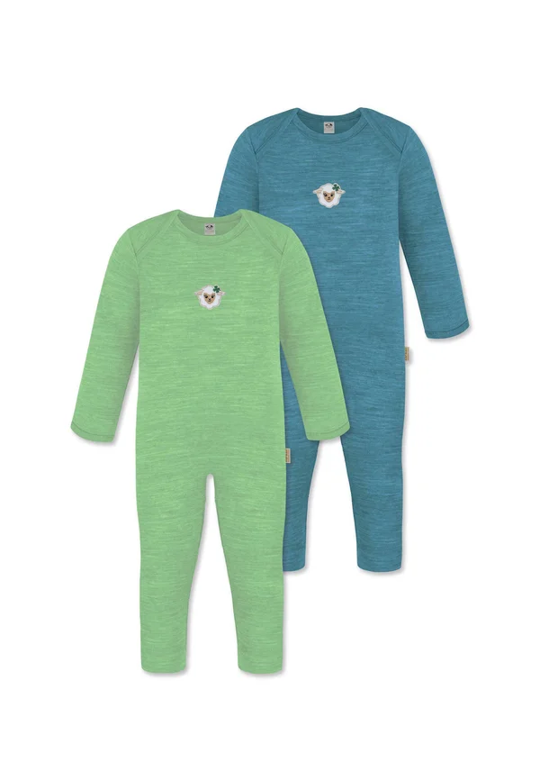 2ER PACK  - Jumpsuit - grün blau
