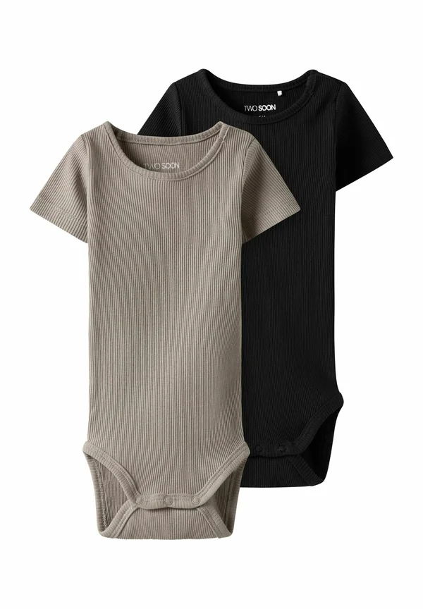 2ER PACK KURZARM - Body - black