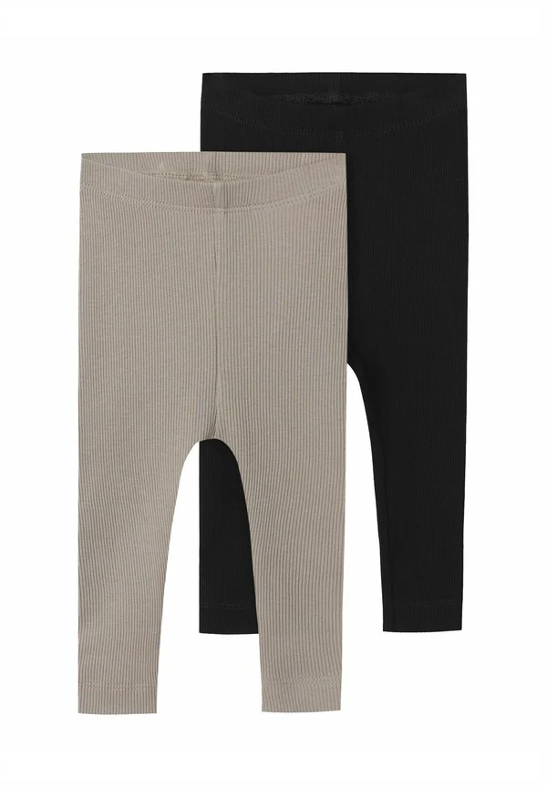 2ER-PACK - Leggings - Trousers - black