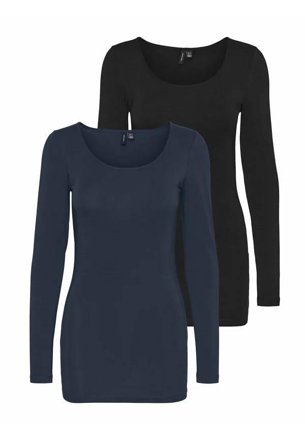 2ER PACK - Long sleeved top - Black Iris