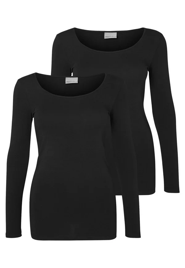 2ER PACK - Long sleeved top - black