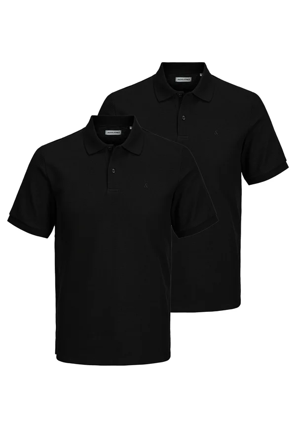 2ER PACK - Polo shirt - schwarz