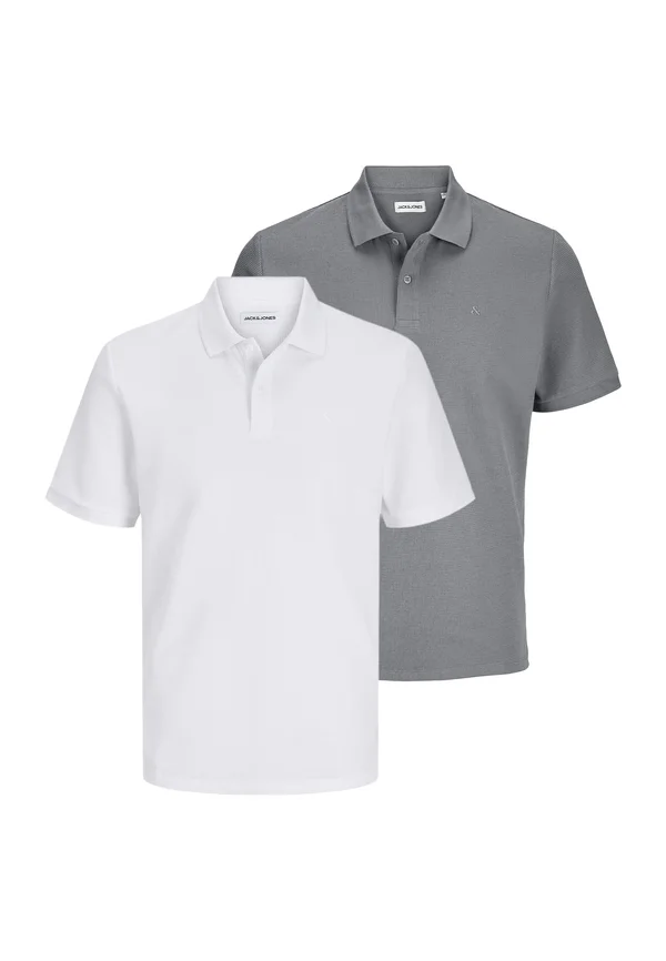 2ER PACK - Polo shirt - weiß   grau