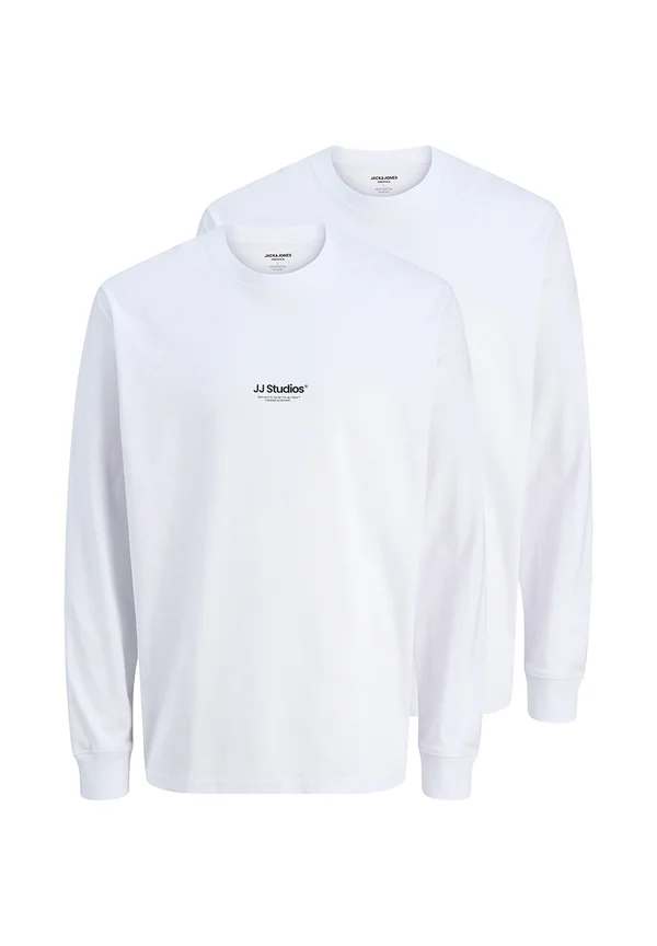 2ER PACK SOHO - Long sleeved top - weiß