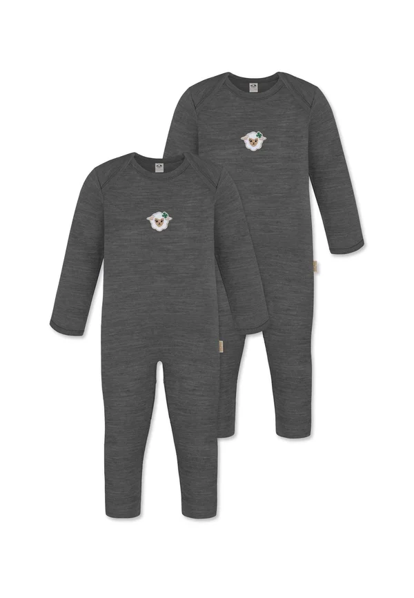 2ER PACK STRAMPLER WAVERLY - Jumpsuit - anthrazit