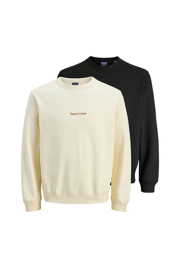 2ER PACK  - Sweatshirt - beige   schwarz