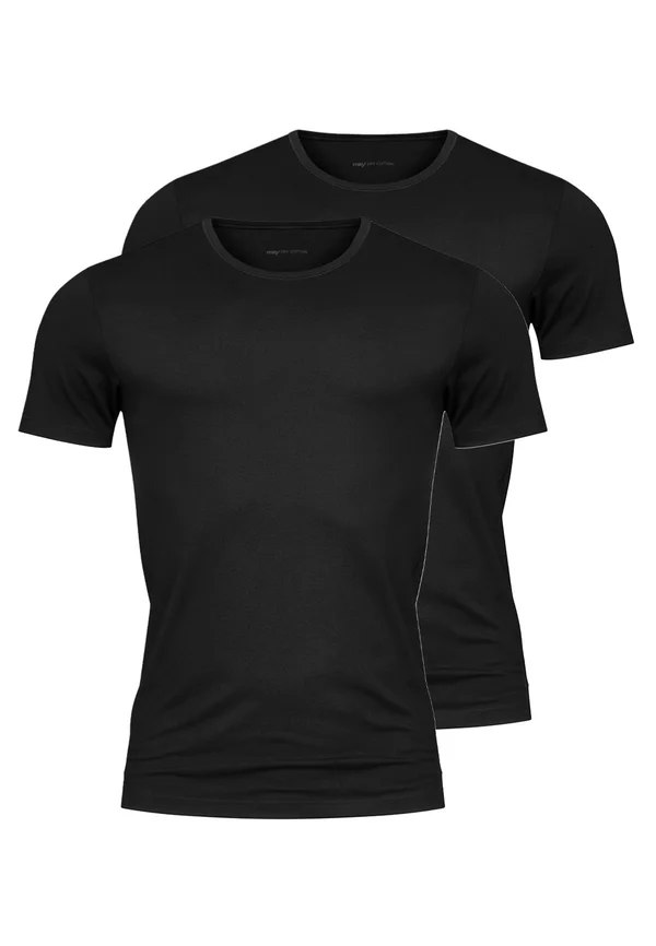 2ER PACK - Undershirt - schwarz