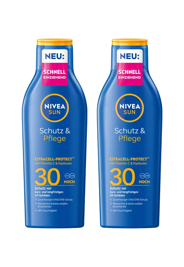 2ER SET SUN SCHUTZ & PFLEGE SONNENLOTION LSF30, 2 X 200 ML - Sun protection