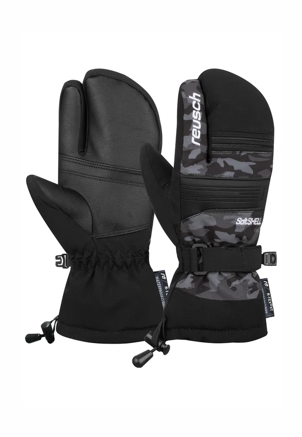 3 FINGER-HAND KONDOR R-TEX® XT JUNIOR LOBSTER - Mittens - dark camo   black