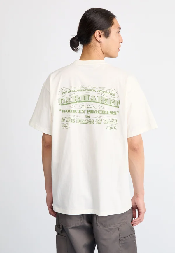 3 ONE 3 - Print T-shirt - wax