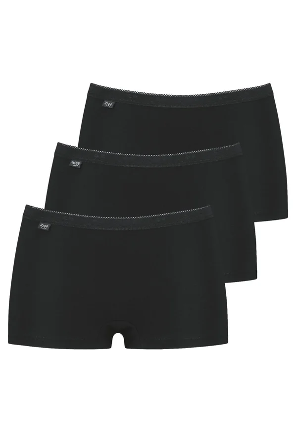 3 PACK BASIC + SHORT SLIP - Pants - schwarz
